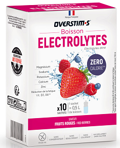 OVERSTIM'S ELECTROLYTES 10 SACHETS